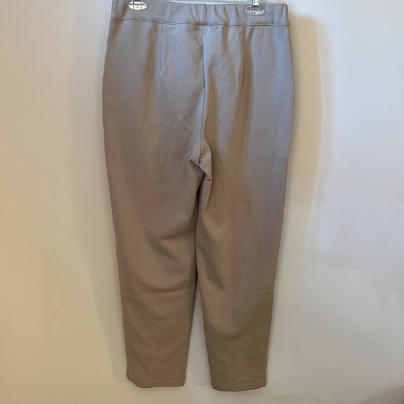 🏷️ 2/$20 Bob Mackie NWT Lounge Trousers Oversize Ponte Pants - Picture 4 of 6